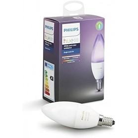 Elettronica e Elettricità Philips Lighting Hue White And Color Ambiance Lampadina E14 6.5W Bianco 1 Pezzo