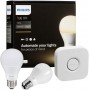 Elettronica e Elettricità PHILIPS HUE WHITE STARTER KIT E27 CON 1 BRIDGE E 2 LAMPADINE WHITE CONNESSE INCLUSE 9 W BIANCO