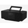 Home Panasonic RX-D70BTEG-K Radio Digitale All-In-One con Fm Dab+ Cd USB Aux Bluetooth Rds Sveglia