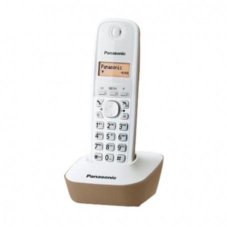 Telefoni fissi e Cordless PANASONIC KX-TG1611JTJ TELEFONO CORDLESS DECT SINGOLO BEIGE CON BASE MONTABILE A PARETE