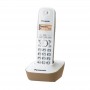 Telefoni fissi e Cordless PANASONIC KX-TG1611JTJ TELEFONO CORDLESS DECT SINGOLO BEIGE CON BASE MONTABILE A PARETE