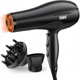 Cura della Persona Asciugacapelli Professionale YASHE HD-8009BF 2400 W asciugacapelli ionico con diffusore e ugello