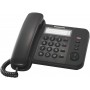 Telefoni fissi e Cordless PANASONIC KX-TS520EX TELEFONO FISSO NERO A FILO SCRIVANIA