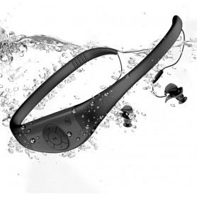 Cuffie e Microfoni Tayogo W18 Cuffie Nuoto Auricolari Impermeabili In-Ear MP3 32GB Bluetooth Radio