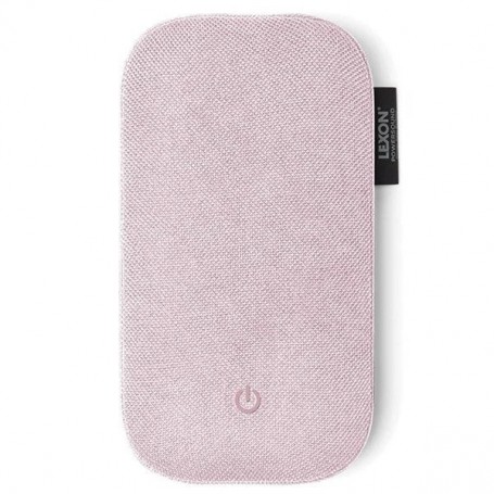 Caricabatterie LEXON POWERSOUND BATTERIA ESTERNA WIRELESS CON ALTOPARLANTE BLUETOOTH 360 ROSA