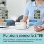 Salute e Bellezza Misuratore Pressione da Braccio Misuratore Pressione LCD Digitale Automatico di Pressione Sanguigna