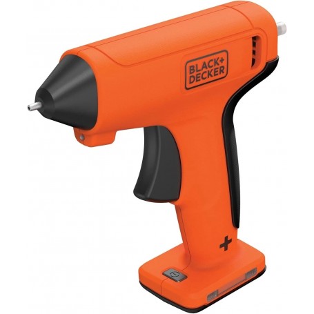 Ferramenta PISTOLA COLLA CALDO BLACK+DECKER INCOLLATRICE CORDLESS 20 STICK