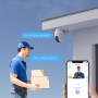 Sistemi di Sicurezza EZVIZ Telecamera Wi-Fi Esterno 1080p Copertura a 360° Visione Notturna C8c 2MP