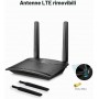 Router TP-Link TL-MR100 Router 4G LTE 300 Mbps Wireless LAN/WAN Plug & Play Antenne