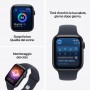 Smartwatch Apple SmartWatch SE 3 GPS Cassa 44 mm alluminio mezzanotte Cinturino M/L