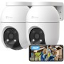 Sistemi di Sicurezza 2X EZVIZ Telecamera Wi-Fi Esterno 1080p Copertura a 360° Visione Notturna C8c 2MP