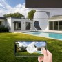 Sistemi di Sicurezza 2X EZVIZ Telecamera Wi-Fi Esterno 1080p Copertura a 360° Visione Notturna C8c 2MP