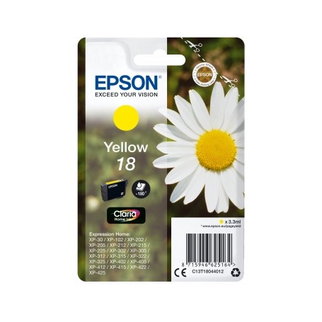 Cartucce CARTUCCIA EPSON 18 MARGHERITA ORIGINALE - MULTIPACK COLORI