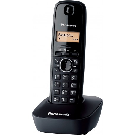 Telefoni fissi e Cordless PANASONIC KX-TG1611JTH TELEFONO CORDLESS DECT SINGOLO GRIGIO CON BASE MONTABILE A PARETE