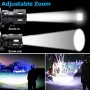Elettronica e Elettricità FARETTO FRONTALE YVKVO 15000 LUMEN XHP50 IMPERMEABILE PER SPORT ALL'APERTO
