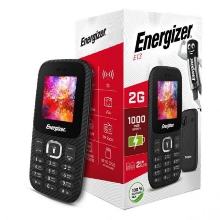 Cellulari e Smartphone  MAXCOM ENERGIZER ENERGY E13 2G DUAL SIM 1.77" 1000 MAH BLUETOOTH FOTOCAMERA