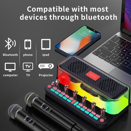 Kit Podcast Completo – Interfaccia Audio USB Con Microfono A Condensatore, Effetti Vocali, Per Streaming, YouTube E Registrazione