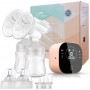 Infanzia Tiralatte elettrico ricaricabile doppio Bebebao BB-5020 2 modalità/10 livelli silenzioso per viaggi e casa