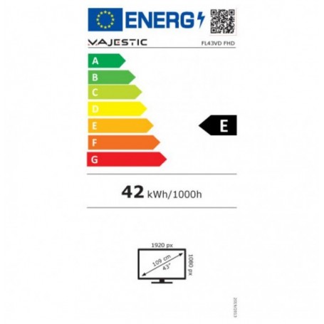 Telecomando Di Ricambio Per Majestic FL43VD-FHD, FL43VDFHD, ST32VD – Infrarossi, Funzioni Originali Al 99%, Batterie AAA Non Incluse, Garanzia 2 Anni