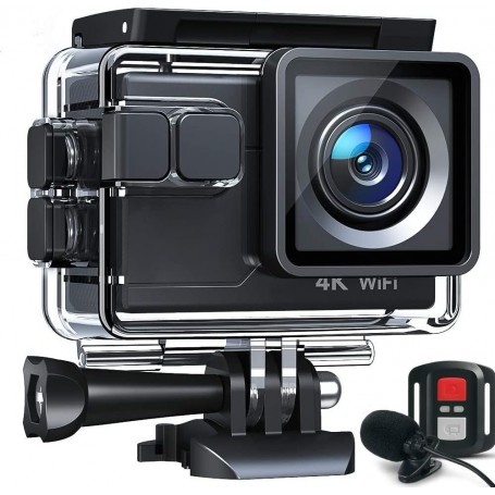 Videocamere e Fotocamere Victure AC700 Action Camera 4K 20MP WiFi EIS Telecamera Sportiva Ultra HD