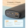 Batterie Caricabatterie Portatile Power Bank Kuulaa 26800mA PD 20W Ricarica Rapida con Tripla Uscita USB C/USB A
