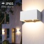 Elettronica e Elettricità Applique da parete Kingwei 20W EU1281-GY 1 Pezzo per interno/esterno BIANCO