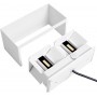 Elettronica e Elettricità Applique da parete Kingwei 20W EU1281-GY 1 Pezzo per interno/esterno BIANCO
