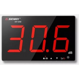 Elettronica e Elettricità Fonometro Digitale 30-130dB Sndway SW-525A