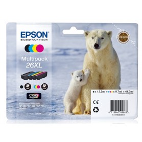 Cartucce CARTUCCIA EPSON 26 XL ORSO ORIGINALE - MULTIPACK COLORI