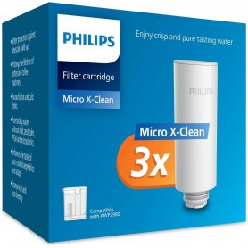 Ricambi Elettrodomestici Philips Filtro Micro X-Clean instantaneo AWP225/24 Cartuccia filtrante 3 pezzi