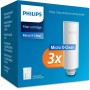 Ricambi Elettrodomestici Philips Filtro Micro X-Clean instantaneo AWP225/24 Cartuccia filtrante 3 pezzi