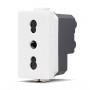 Elettronica e Elettricità PRESA BIPASSO MAPAM 16A-250V JOY BIANCO COMPATIBILE CON BTICINO MATIX