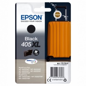 Cartucce Epson Valigia Serie 405XL Cartucce d'Inchiostro Originali Nero Formato XL