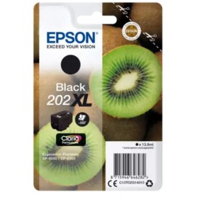 Cartucce Epson Kiwi Serie 202XL, Cartucce d'Inchiostro Originali Nero Formato XL