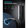 Offerte speciali Mobile Wallbox cavo di ricarica 3,6 KW 16A tipo 2 Schuko 10m EV per auto elettrica IEC 62196-2