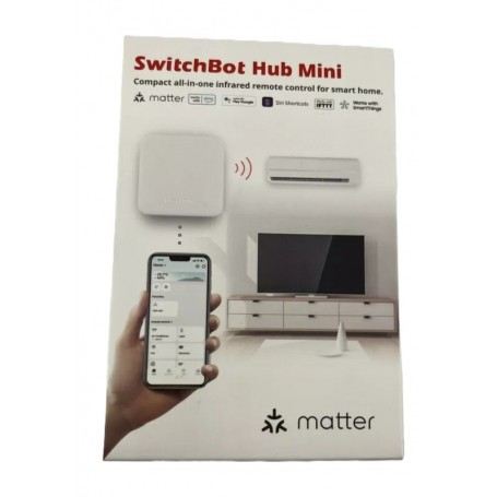 Elettronica e Elettricità SWITCHBOT HUB MINI W0202203 TELECOMANDO A INFRAROSSI COMPATTO PER CASA INTELLIGENTE