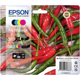 Cartucce CARTUCCIA EPSON 503 PEPERONCINO MULTIPACK NERO XL + 3 COLORI FORMATO STANDARD