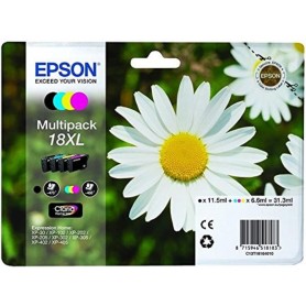 Cartucce CARTUCCIA EPSON 18XL MARGHERITA ORIGINALE MULTIPACK FORMATO XL 4 COLORI