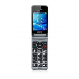 Cellulari e Smartphone CELLULARE BRONDI AMICO SINCERO DUAL SIM NERO CONTROLLO REMOTO