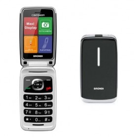 Cellulari e Smartphone BRONDI CONTENDER 7,62 CM (3") NERO TELEFONO PER ANZIANI