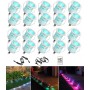 Elettronica e Elettricità FVTLED 20 pezzi RGB LED a incasso per pavimento IP67 impermeabile 12 V DC Ø30 mm 0.5W Terrazza Cuci...