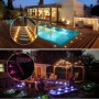 Elettronica e Elettricità FVTLED 20 pezzi RGB LED a incasso per pavimento IP67 impermeabile 12 V DC Ø30 mm 0.5W Terrazza Cuci...