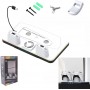 Accessori VENTOLA DI RAFFREDDAMENTO PS5 DOCK DI RICARICA CARICABATTERIA MULTIFUNZIONE