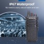 Elettronica e Elettricità RETEVIS RT29D IP67 WALKIE TALKIE AURICOLARE SENZA FILI LUNGO RAGGIO NERO 2 PEZZI