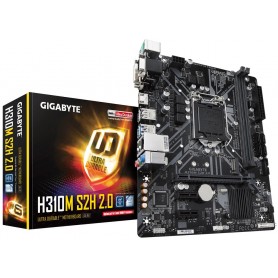 Schede Madri SCHEDA MADRE MAINBOARD GIGABYTE GA-H310M-S2H V2.0 + G5400 CON DISSIPATORE + 8GB DDR4 - V2.0 LGA 1151