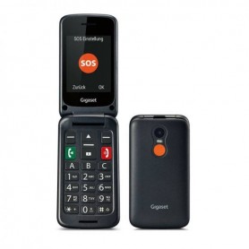 Telefoni fissi e Cordless GIGASET GL590 MOBILE PHONE CELLULARE PER ANZIANI COLORE NERO