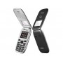 Telefoni fissi e Cordless CELLULARE GSM BRONDI WINDOW+ FLIP ATTIVO DUAL SIM COLORE NERO
