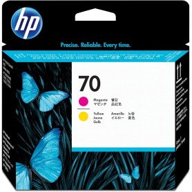 Home HP 70 TESTINA PER STAMPA GIALLO / MAGENTA (C9406A)