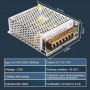 Elettronica e Elettricità LEDMO 2 PEZZI TRASFORMATORE DI ALIMENTAZIONE 12V 10A ALIMENTATORE PER LED AC110/220V